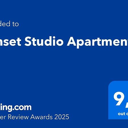 Sunset Studio Apartment ポプラト エクステリア 写真
